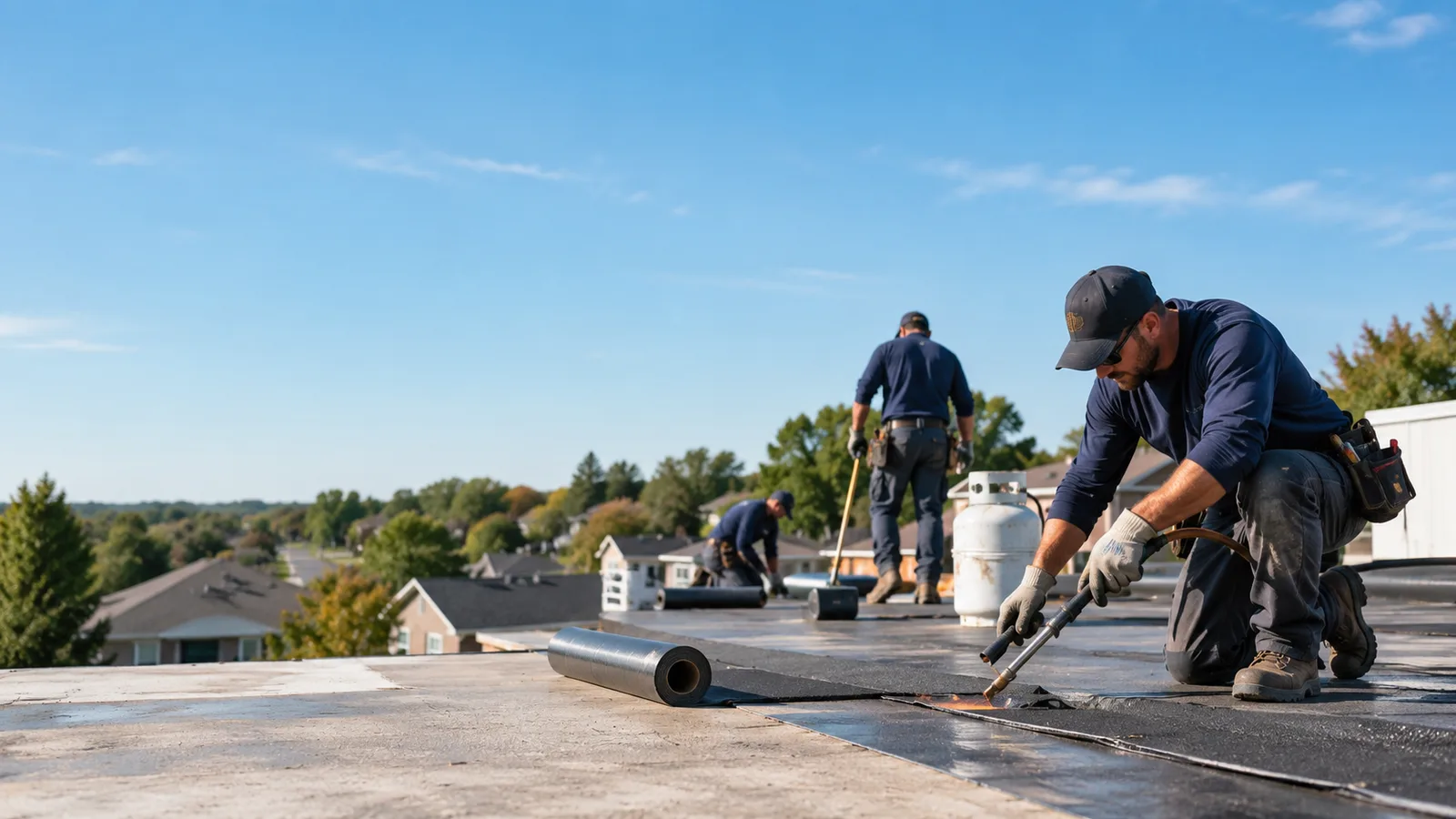 Flat Roof Leak Repair providers in Lefor, ND